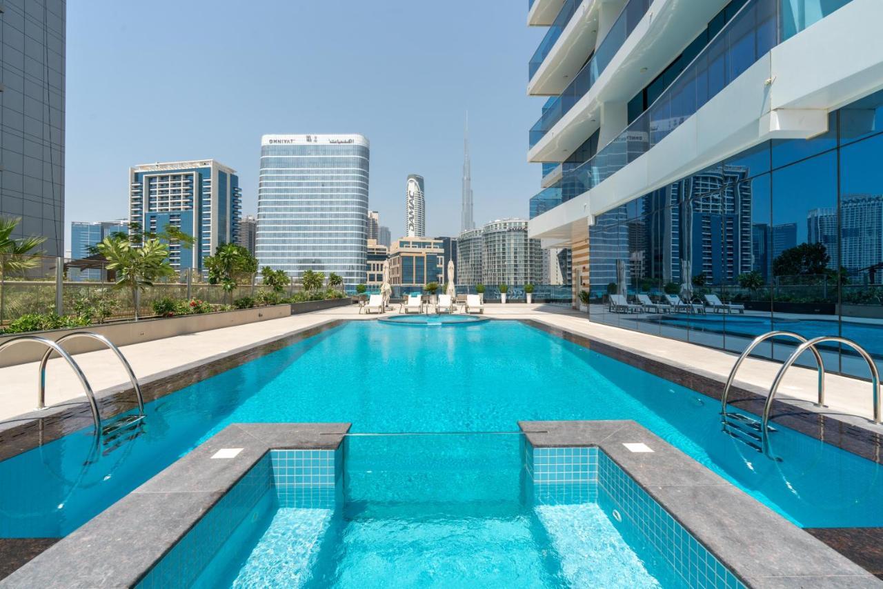 Exclusive Globalstay Apartments In Business Bay Free Parking & More! 두바이 외부 사진