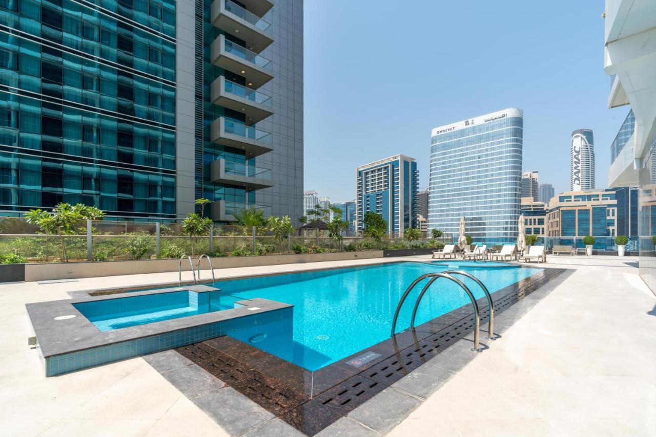 Exclusive Globalstay Apartments In Business Bay Free Parking & More! 두바이 외부 사진