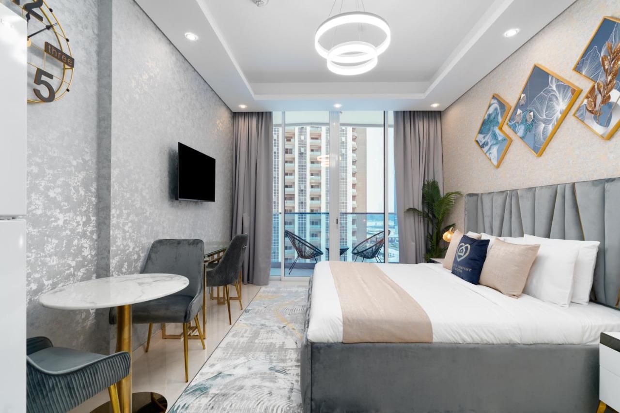 Exclusive Globalstay Apartments In Business Bay Free Parking & More! 두바이 외부 사진