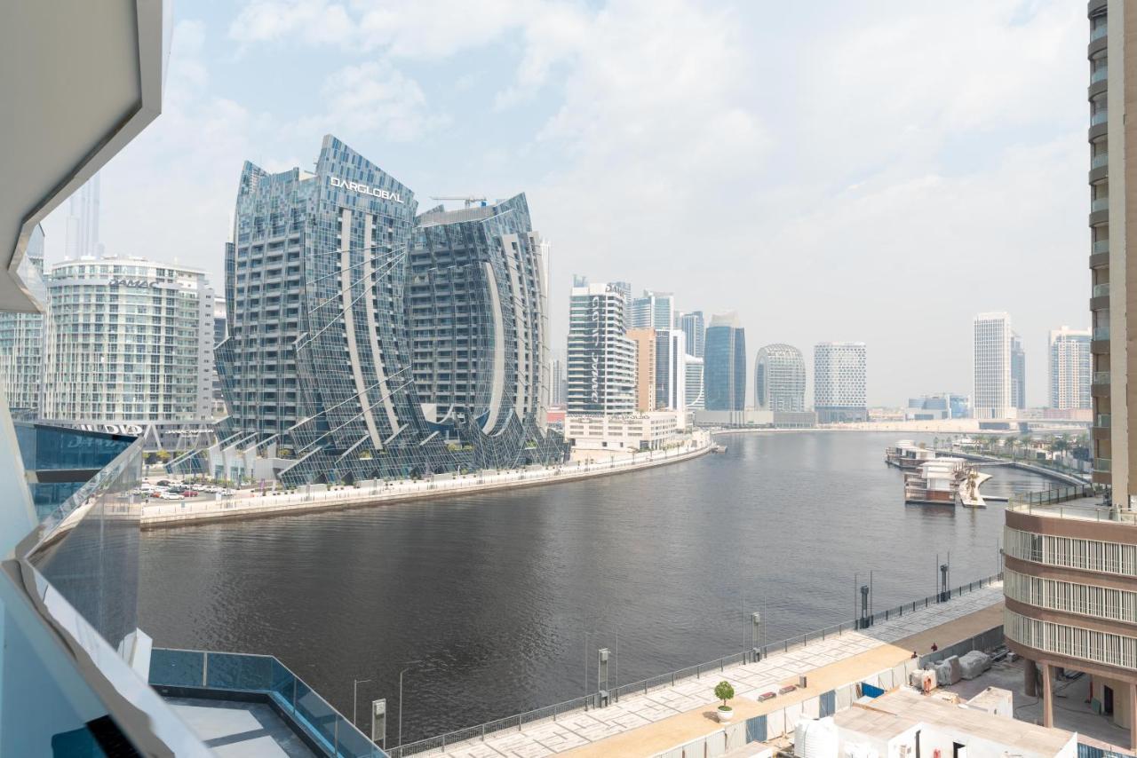 Exclusive Globalstay Apartments In Business Bay Free Parking & More! 두바이 외부 사진