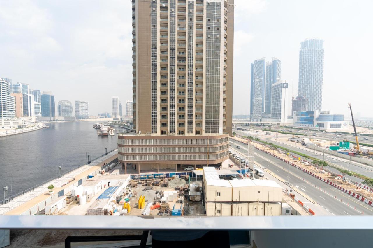 Exclusive Globalstay Apartments In Business Bay Free Parking & More! 두바이 외부 사진